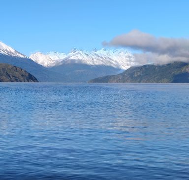 Lago Puelo en invierno