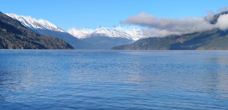 Lago Puelo en invierno