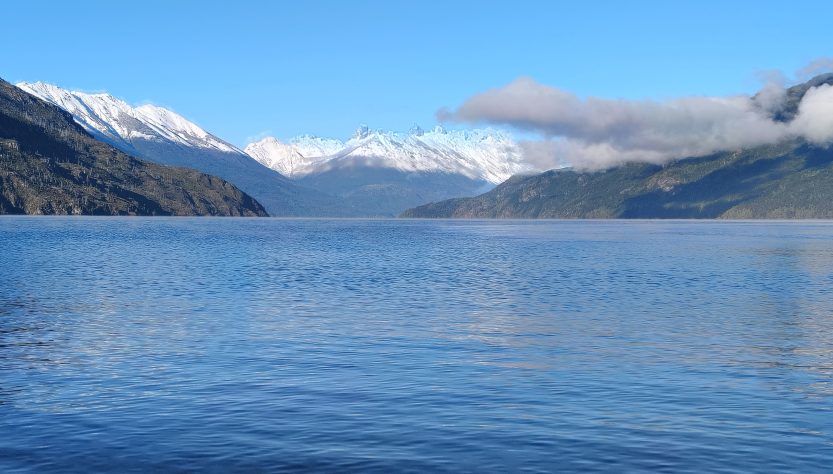 Lago Puelo en invierno