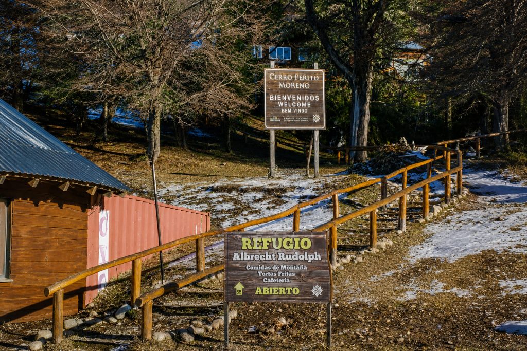 Acceso al Refugio Albrecht Rudolph